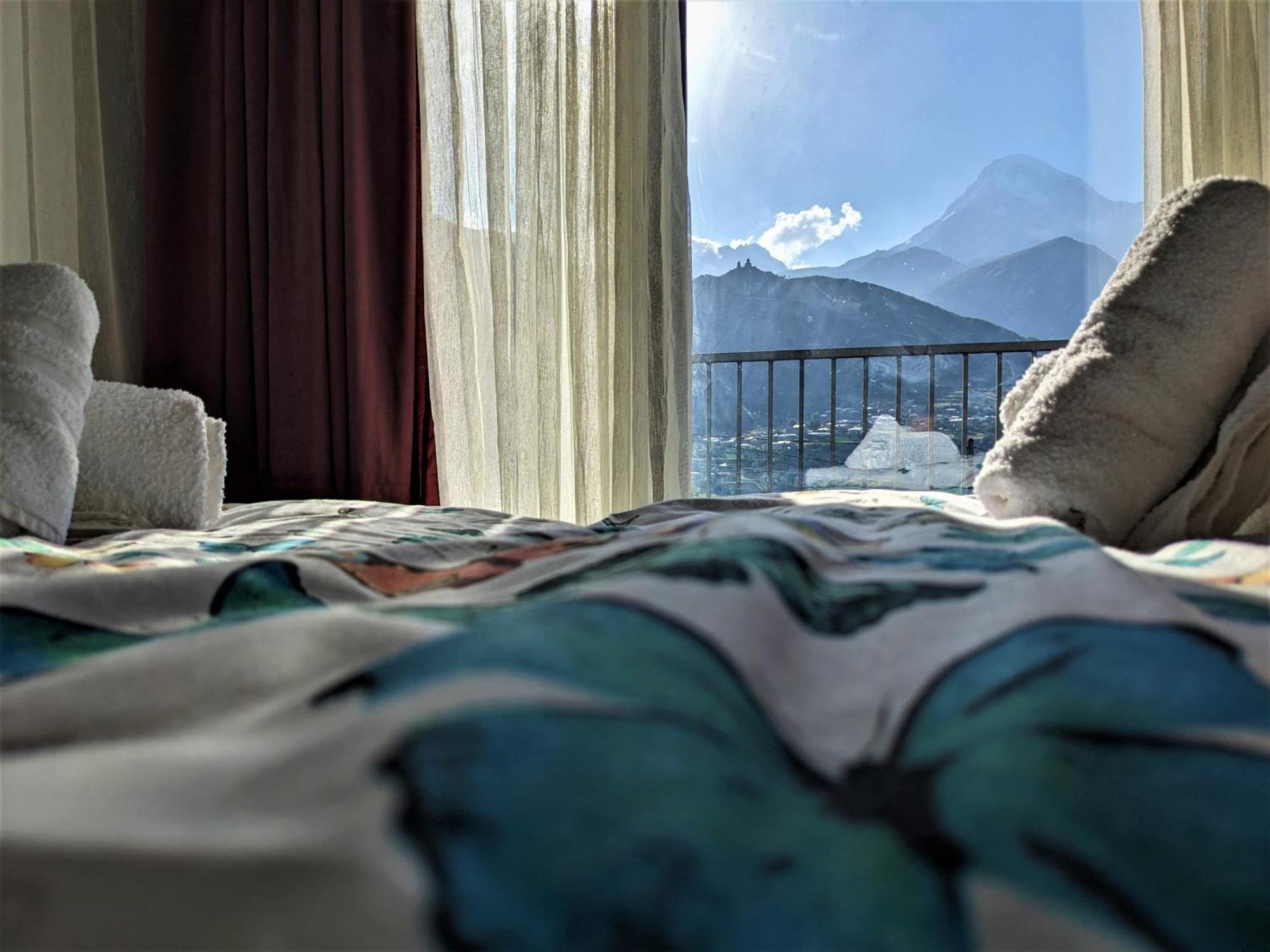 Hotel Milky Way Kazbegi Exterior foto